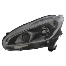 Peugeot 208 2015-2019 Black Inner LED Head Lamp Unit Passenger Side